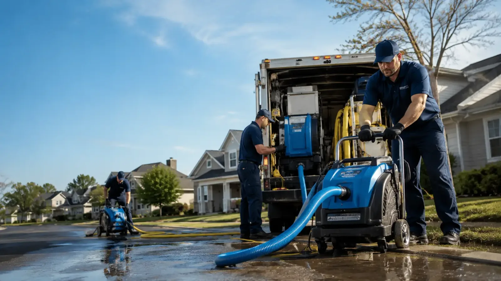 Flood Damage Cleanup in Old Fort, OH